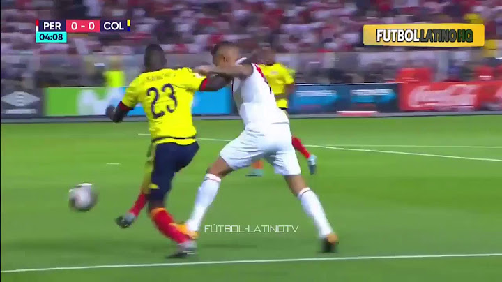 Peru vs Colombia Resultado 1 - 1 Resumen Martes 10 de Octubre.