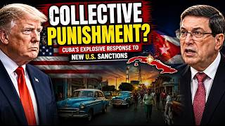 JUST IN: Havana Condemns Trump’s New Sanctions as ‘Collective Punishment’ of Cuban People