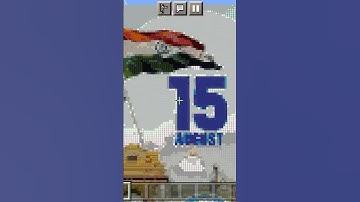 wait for it ...☠️ | #shorts #minecraft #pixelart #viralshorts #independenceday