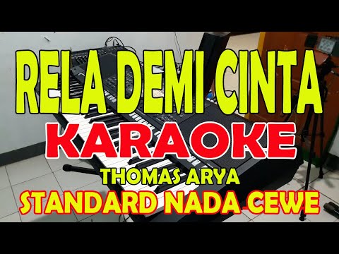 RELA DEMI CINTA [THOMAS ARYA] STANDARD VOCAL CEWE ll F=DO