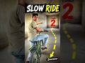 slowest cycle ride 🤯 #shorts | D experiment