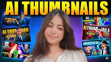 How to Create a Thumbnail in 5 Min Using AI | Horiya Hack