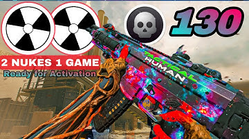 130 KILLS + "MCW" DOUBLE NUKE on RUST | Modern Warfare 3 Multiplayer Gameplay (No Commentary)