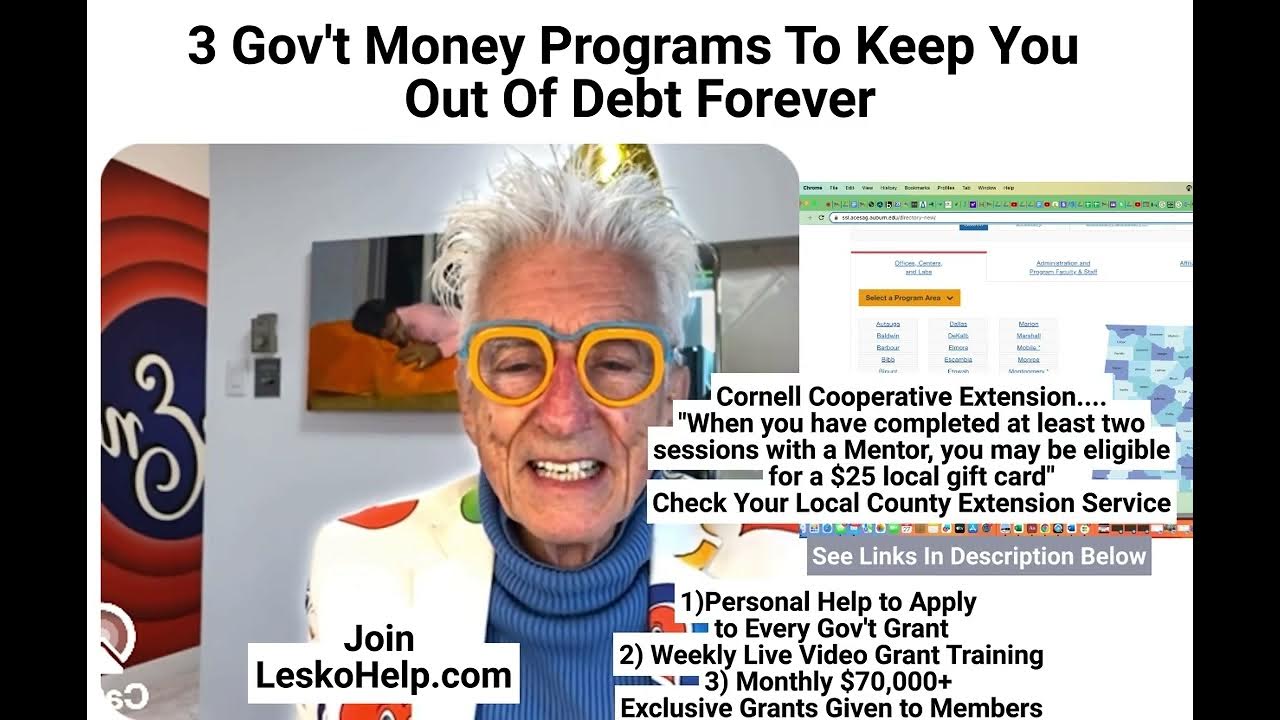 How To Get The Gov't To Give You A Grant To Fix Your Credit YouTube