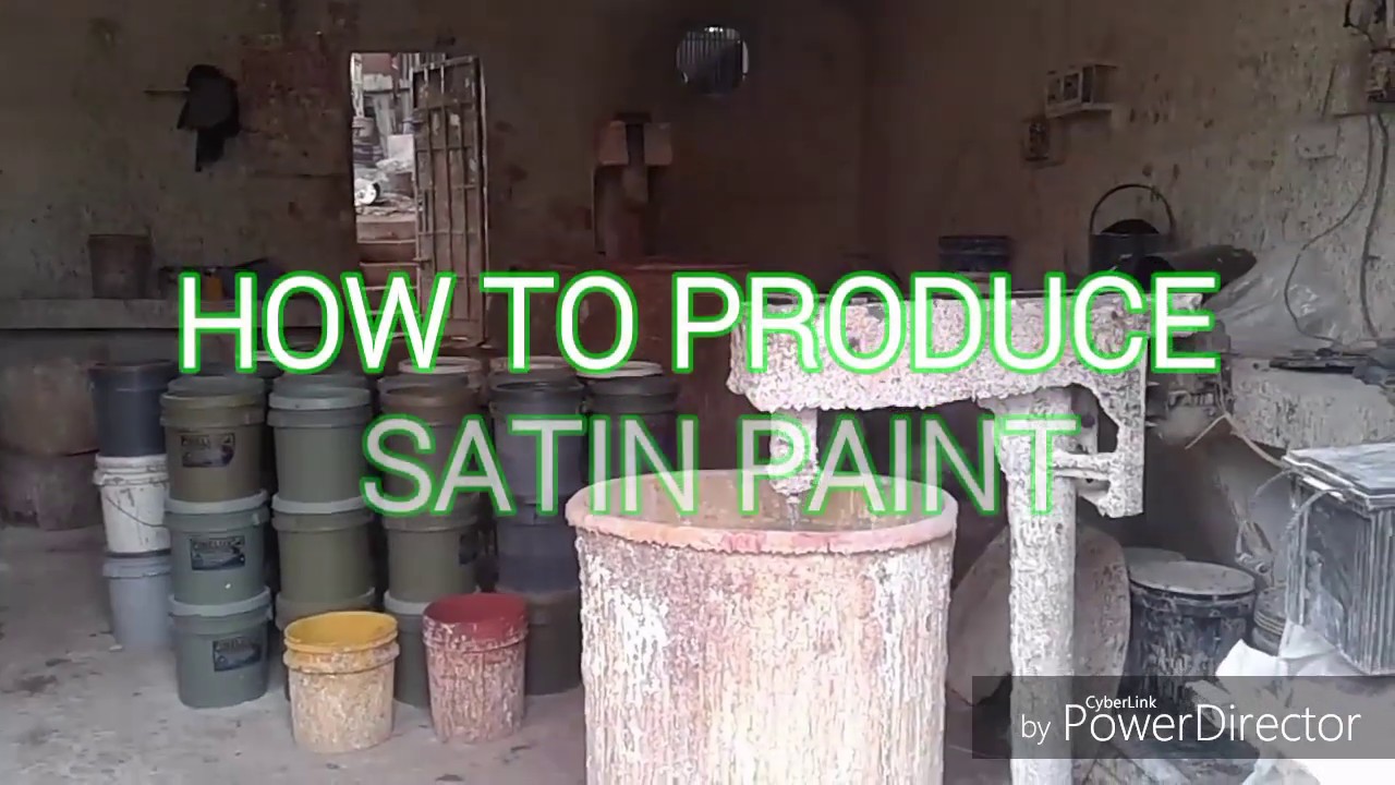 How To Produce Satin Paint Hd