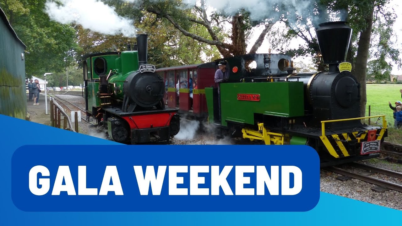 A Ride on Leighton Buzzard Railway on Gala Weekend - YouTube