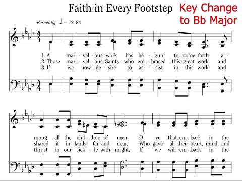 Faith in Every Footstep - Hymn Version