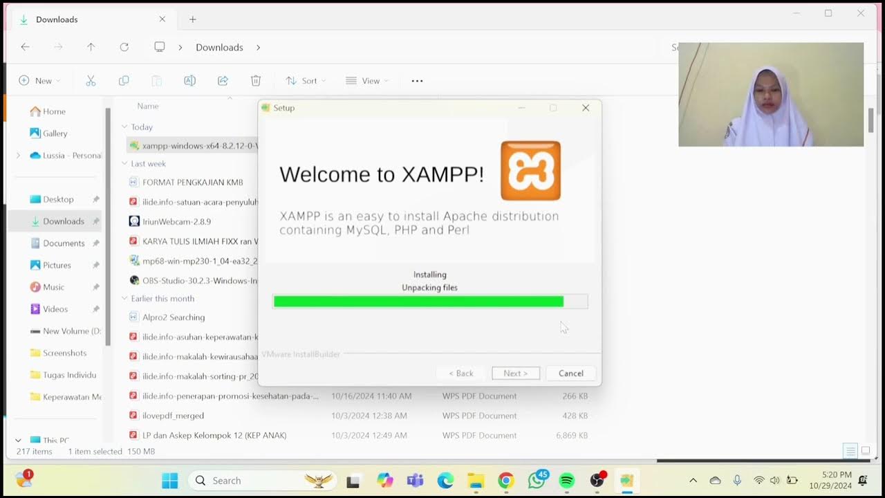 Instalasi XAMPP dan Visual Studio Code - YouTube