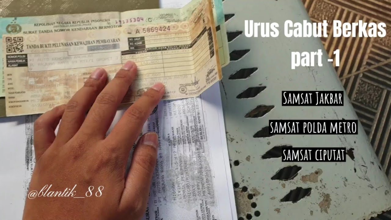 Cabut Berkas Samsat: Apa yang Dicabut dan Mengapa Ini Penting? 