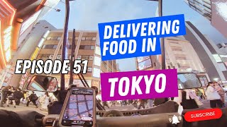 FIRST DELIVERY ON THE NEW MOPED 🛵 TOKYO JAPAN FOOD DELIVERY EPISODE 51