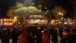 Viernes Santo. Arequipa. Procesion del Santo Sepulcro. 29 de marzo del 2024. (2).