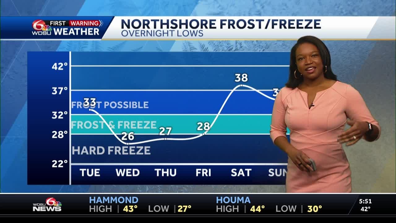 Coldest air of the season arrives - YouTube
