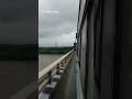 Flooding Rains 🌧️ Bus ride overbridge #india #travel #trending #rain #shorts #telangana #nature