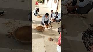 preparation of soil sample by sieve