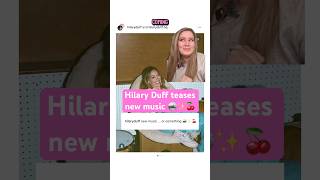 Hilary Duff Teases New Music Announcement In Recent Social Media Post.