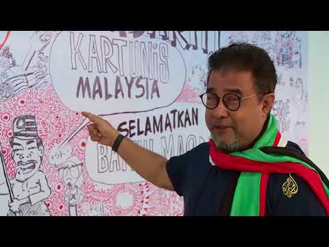200 رسام كاريكاتير ينتصرون للقدس بكوالالمبور