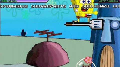 MUGEN Request: Team Spongebob V2 Vs Team Clarence (3v3 Simul)