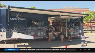 Science lab on wheels brings lessons on climate change to kids