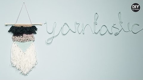 DIY by Panduro: Trendy tapestry - weaving