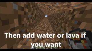 Minecraft-How to make a easy death trap