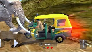 Modern Tuk Tuk Rickshaw Driving - City Mountain Auto Driver - Android Ga...Short screenshot 1