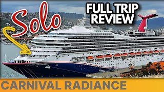 A Packed Solo Cruise: CARNIVAL RADIANCE to Mexico