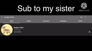 Subscribe to My Sister