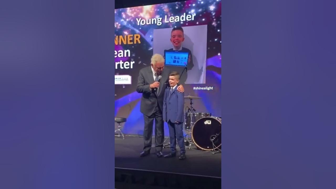 Sean Porter of Southport at Child of Britain Awards 2022 YouTube