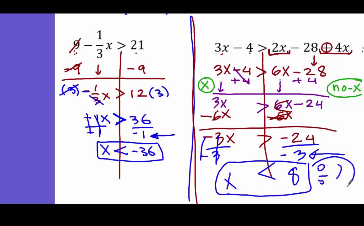 Solving Fraction Equations With Variables On Both Sides - Tessshebaylo