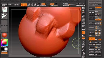 Dynamesh Tooltip: Episode 2 ~ Group, Polish, Blur and Project.