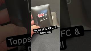 Topps Now UFC Fight Night &amp; Daredevil! #sportscards #marvelcards #packopening #tradingcards