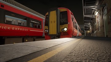 train sim world 2 London commuter class 387 from Gatwick Airport to London Victoria Part 4