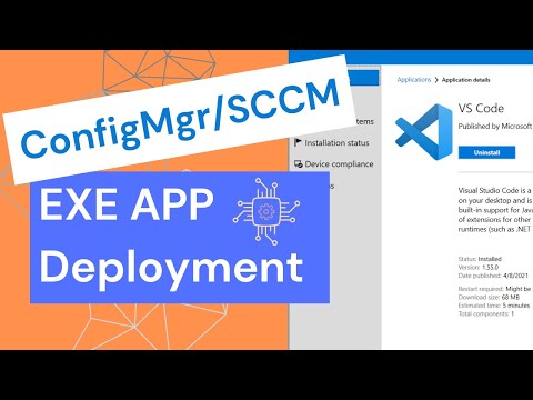 ConfigMgr/SCCM EXE App Deployment