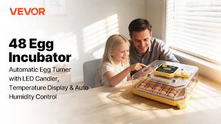 VEVOR Egg Incubator - Reliable, hands-off, and perfect for backyard breeders