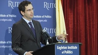 Steven Fulop at Eagleton Institute of Politics (Rutgers University)