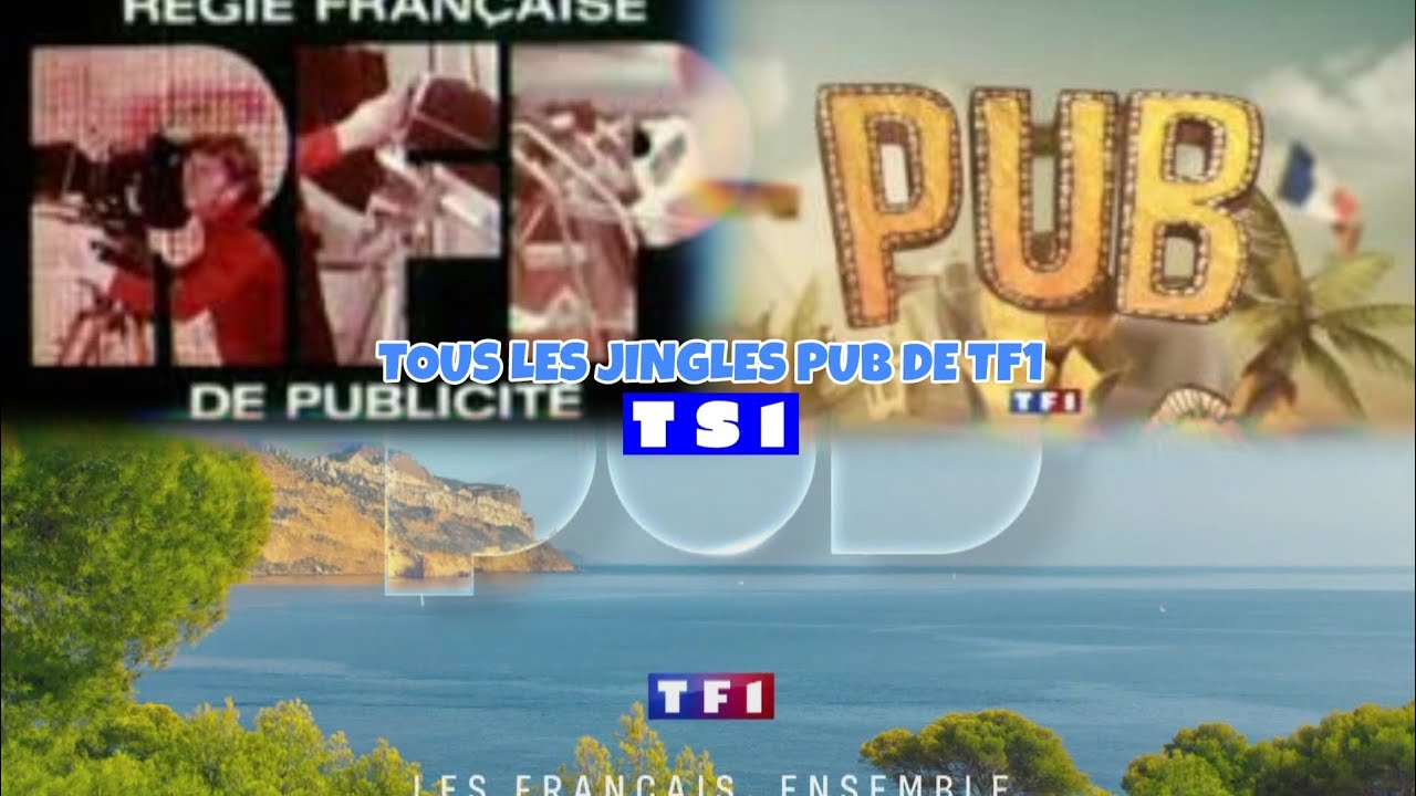 TOUS LES JINGLES PUB DE TF1 (1975–2025) #jesoutiensts1