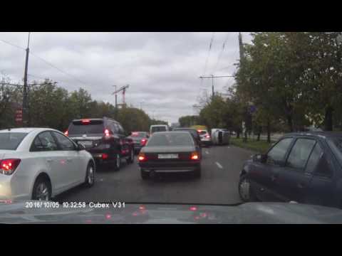 05.10.16 Авария. Калининград, Московский пр-т, 09ч13м