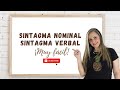 SINTAGMA NOMINAL Y SINTAGMA VERBAL 📚 EXPLICACIÓN SENCILLA