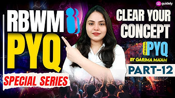 RBWM PYQ Special Series | Part-12 | JAIIB Exam Preparation 2025 | JAIIB Nov 2025 | by Garima Ma