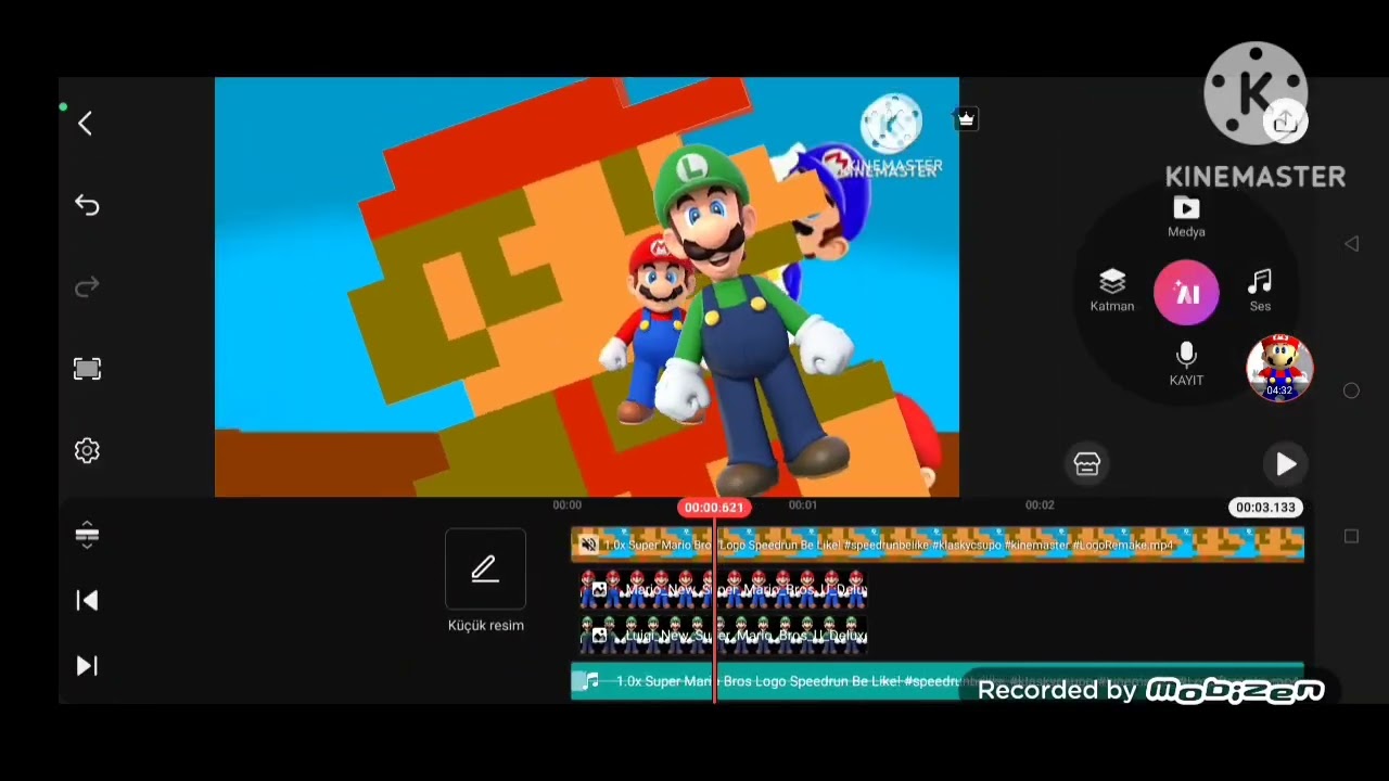 Super Mario Bros Logo Remake July 5, 2022 Speedrun be like remake 