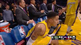 Kyle Kuzma catches fire in the 4th Quarter vs. Boston Celtics || UNCUT || (01\/23\/2018)