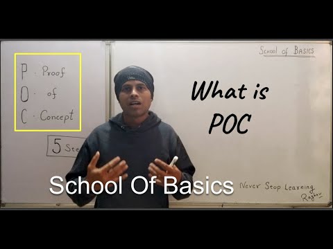 School Of Basics | What is POC | 5 Steps to do Proof of Concept
