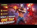🔥 BR RANKED SOLO vs SQUAD 😱 ONE TAP HEADSHOT | FREE FIRE PRO GAMEPLAY 🔥
