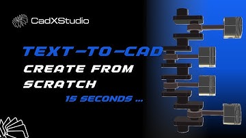 I just replaced 2 hours of CAD work with 15 seconds of text. #ai #cad  #trending #mechanical #viral