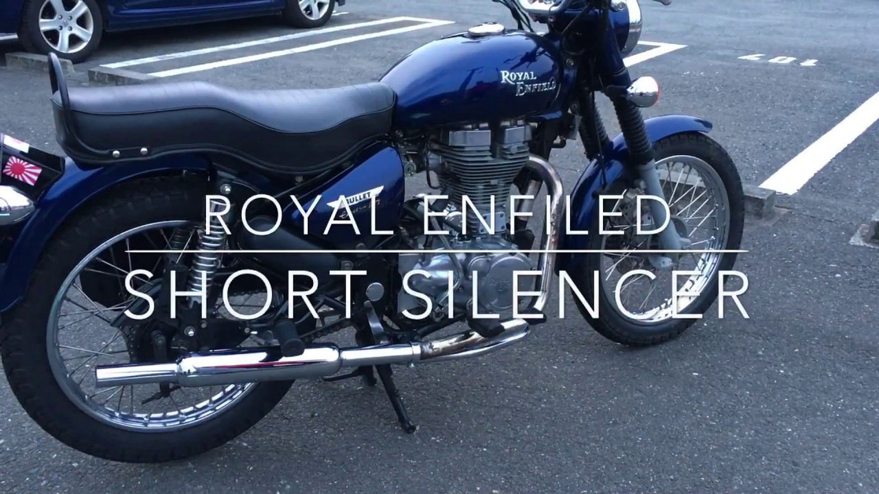 Royal Enfiled Muffler exchange YouTube