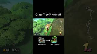 Crazy Tree Shortcut! #intermissionrevolution #mariokartworld #mariokart #shorts
