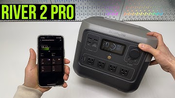 EcoFlow River 2 Pro 768Wh Portable Power Station Review with iPhone App Walkthrough