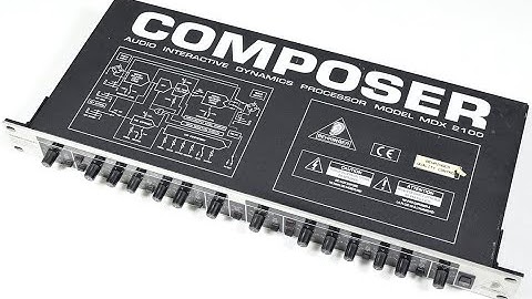 BEHRINGER MDX-2100 COMPOSER INSIDE by ALEXALBA