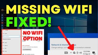 Working Solution to Fix Wifi Not Showing on Windows 10!