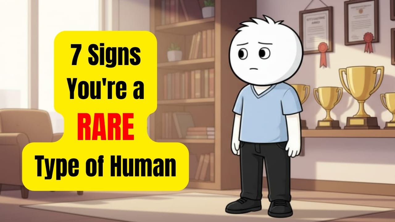 7 Signs You're a rare type of human | Psychology Explained
